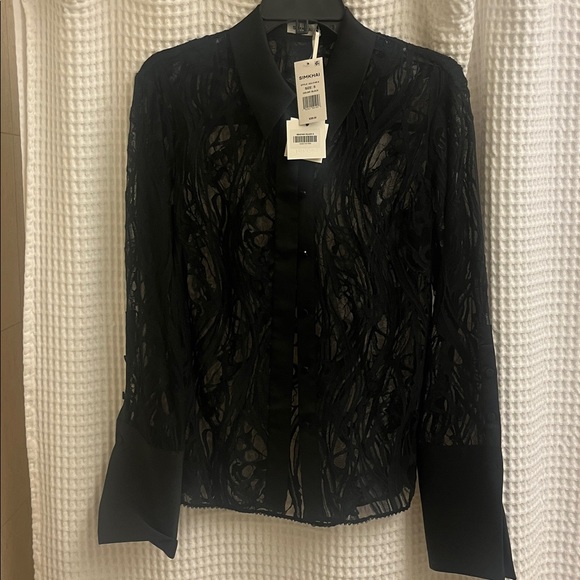 Simkhai Candela Lace Blouse Sz S - Picture 4 of 7